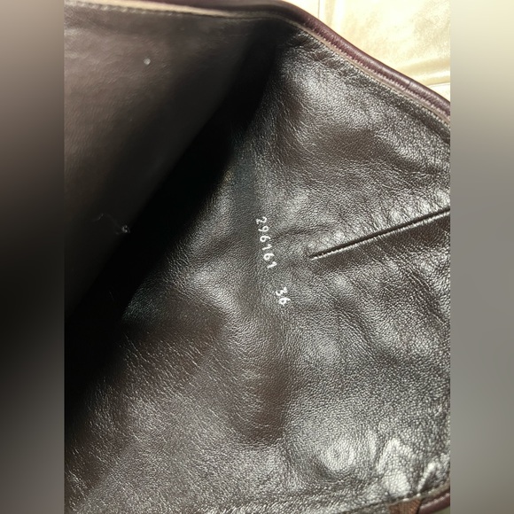 Guccissima Calfskin Miro Soft Knee High Riding Boots in Chocolate - Picture 7 of 12